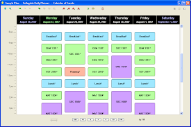 daily planning calendar