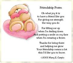 poem on friendship