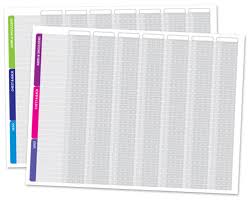 days of the week printable chart