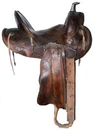 antique western saddles