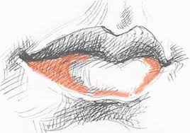 drawing lips