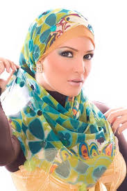 middle eastern head scarf