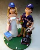 baseball cake topper