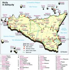 detailed map of sicily