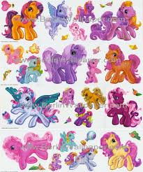my little pony wall stickers