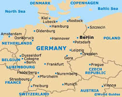 a map of germany