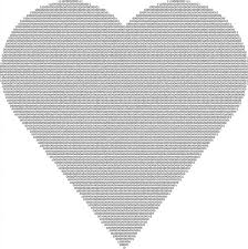 heart ascii art heart