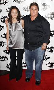 Chaz Bono with girlfriend