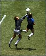 maradona hand of god