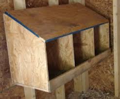 chicken roosting boxes