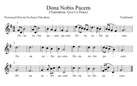 dona nobis pacem