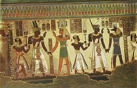 egyptian tomb walls
