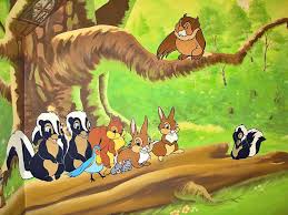 woodland mural