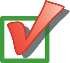 check mark