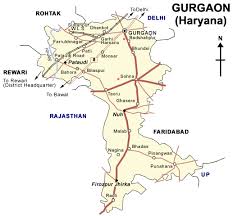 gurgaon map