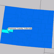 what county is montrose colorado in