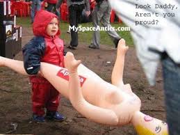 blow up sheep doll