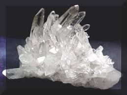 crystal clusters
