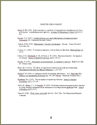 example of a bibliography