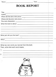 book report