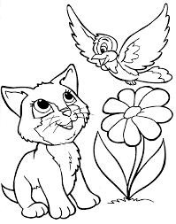 kitten coloring pages