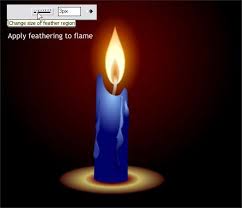 candle background