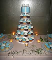 cupcake tower for wedding