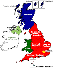 detailed map of great britain