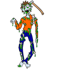 zombie cartoon