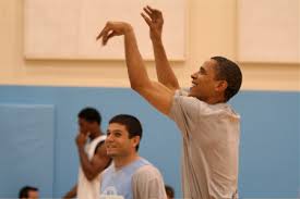 barack obama basketball