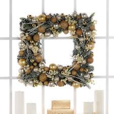 silver christmas wreaths