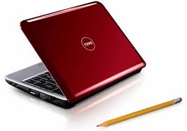 red laptop