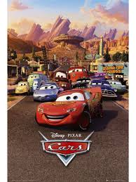cars disney poster
