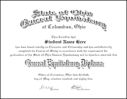 G.E.D. DIPLOMAS
