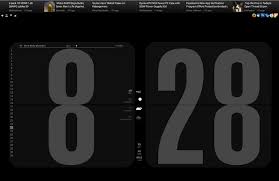 clock and date