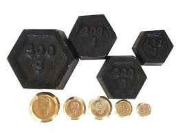 scale of weights