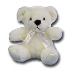 teddy bear white