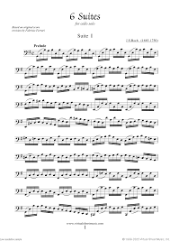 cello solos sheet music