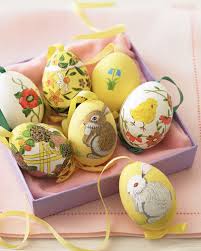 hand painted eggs