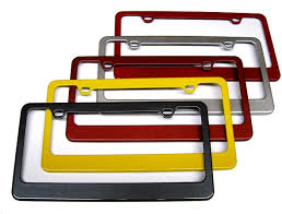 camaro license plate frames
