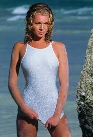 So, here is Rebecca Romijn,