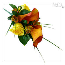 yellow rose corsage