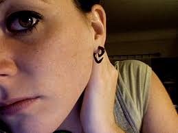 gauged earrings