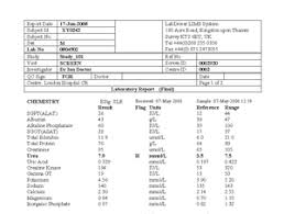 lab report example