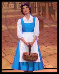 belle dress disney