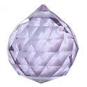 faceted crystal sphere