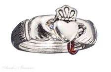claddagh puzzle rings