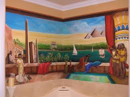 egyptian mural