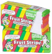 zebra gum