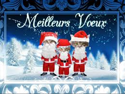 carte de voeux pere noel